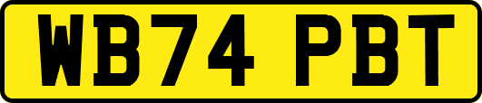 WB74PBT