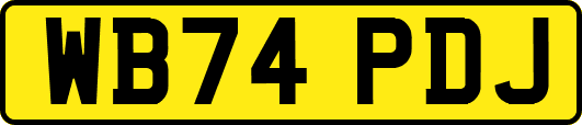 WB74PDJ