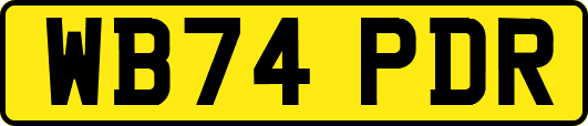 WB74PDR