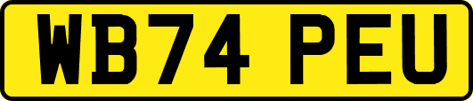 WB74PEU