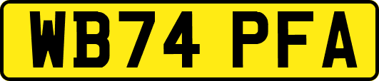 WB74PFA