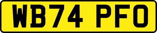 WB74PFO