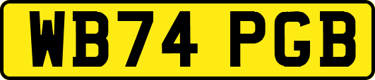 WB74PGB