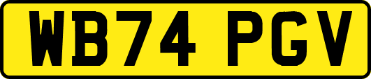 WB74PGV