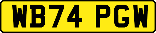 WB74PGW