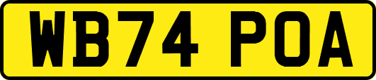 WB74POA
