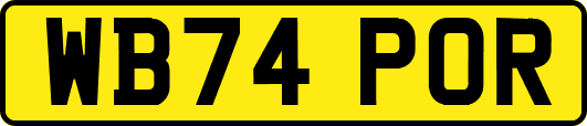 WB74POR
