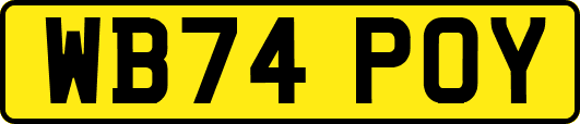 WB74POY