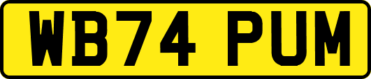 WB74PUM