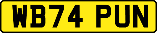 WB74PUN