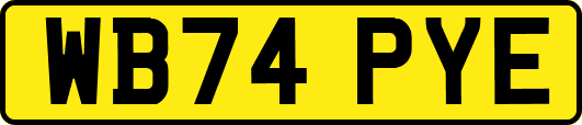 WB74PYE