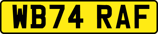 WB74RAF