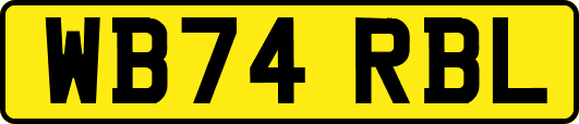 WB74RBL
