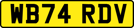 WB74RDV