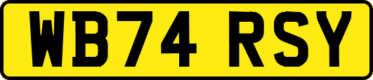 WB74RSY