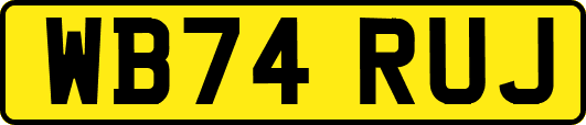 WB74RUJ