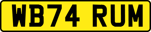 WB74RUM