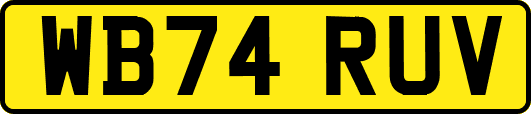 WB74RUV