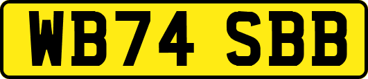 WB74SBB