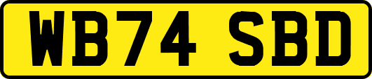 WB74SBD