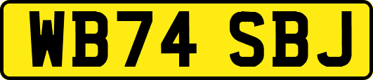 WB74SBJ