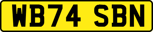 WB74SBN