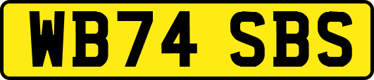 WB74SBS