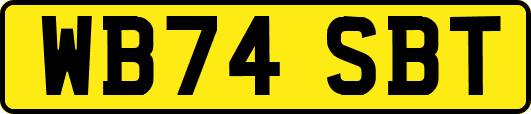 WB74SBT
