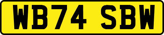 WB74SBW