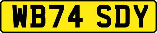 WB74SDY