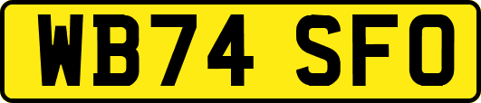 WB74SFO