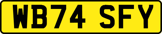 WB74SFY