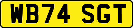 WB74SGT