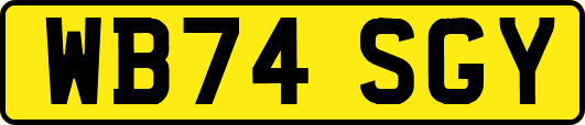 WB74SGY