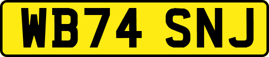 WB74SNJ