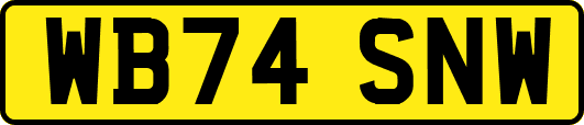 WB74SNW