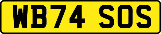 WB74SOS