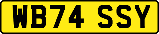 WB74SSY