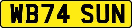 WB74SUN
