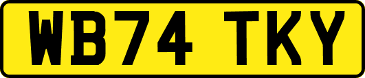 WB74TKY
