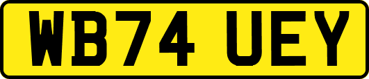 WB74UEY