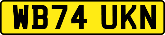 WB74UKN