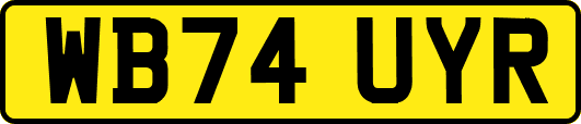 WB74UYR