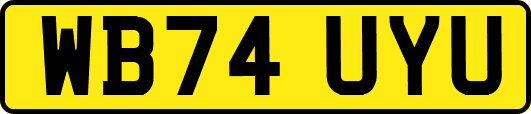 WB74UYU