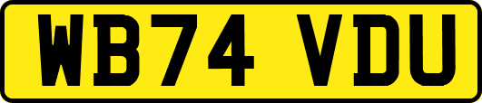 WB74VDU
