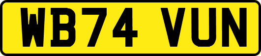 WB74VUN