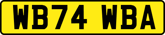 WB74WBA