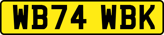 WB74WBK