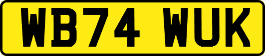 WB74WUK