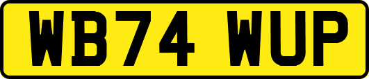 WB74WUP